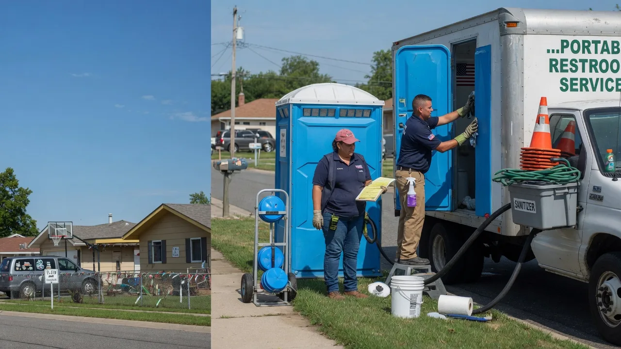 Portable Toilet Rental in Belleville, IL near me